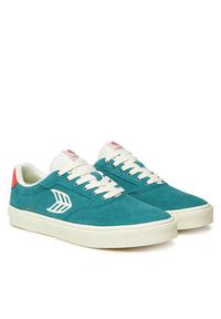 CARIUMA Sneakersy Naioca 511802U56M110 Turkusowy. Kolor: turkusowy. Materiał: zamsz, skóra #4