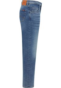 Mustang - Męskie Spodnie Jeansowe MUSTANG Denver Straight Denim Blue 1014878 5000 784
