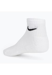 Skarpety Nike Everyday Cushioned Ankle. Kolor: biały. Sport: fitness