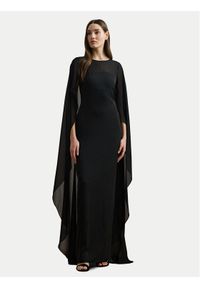 Lauren Ralph Lauren - LAUREN RALPH LAUREN Sukienka wieczorowa 253951606001 Czarny Slim Fit. Kolor: czarny. Materiał: syntetyk. Styl: wizytowy