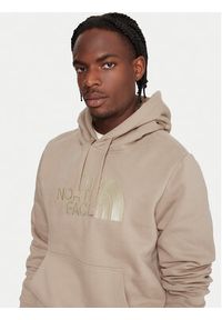The North Face Bluza Drew Peak NF0A89EM Beżowy Regular Fit. Kolor: beżowy. Materiał: bawełna #2