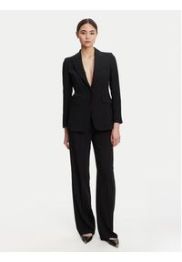 Marella Spodnie palazzo Pascia 2523136053 Czarny Wide Leg. Kolor: czarny. Materiał: syntetyk