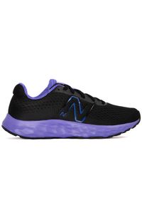 Buty damskie New Balance W520BP8 – czarne. Kolor: czarny. Materiał: guma, syntetyk, materiał. Szerokość cholewki: normalna. Sport: fitness #1