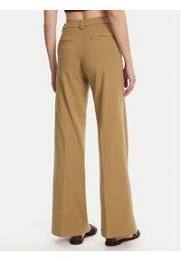 Silvian Heach Spodnie materiałowe Liovica GPP25421PA Beżowy Wide Leg. Kolor: beżowy. Materiał: bawełna