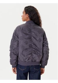 Guess Kurtka bomber W5YL08 WHDK2 Szary Regular Fit. Kolor: szary. Materiał: syntetyk