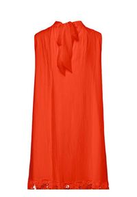 YAS Sukienka letnia Twigsy 26037703 Czerwony Relaxed Fit. Kolor: czerwony. Materiał: lyocell. Sezon: lato #5