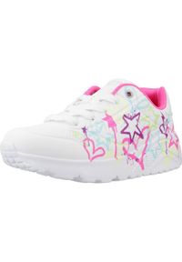skechers - Fille UNO LITE - MY DRIP WMN Blanc Skechers. Okazja: na co dzień. Kolor: biały