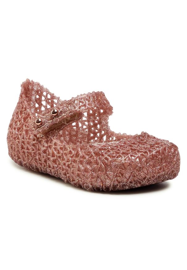 melissa - Półbuty Melissa Mini Melissa Campana Papel Bb 32995 Rose Glitter 52990. Kolor: różowy