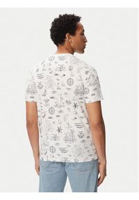 Polo Ralph Lauren T-Shirt 710B21924001 Biały Custom Slim Fit. Typ kołnierza: polo. Kolor: biały. Materiał: bawełna #3