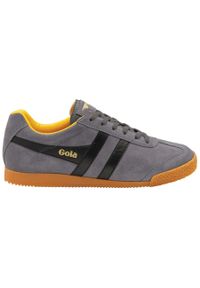 Sneakersy z zamszu Gola Harrier. Okazja: na co dzień. Kolor: beżowy, czarny, wielokolorowy. Materiał: zamsz #1
