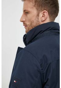 TOMMY HILFIGER - Tommy Hilfiger kurtka puchowa męska kolor granatowy zimowa. Kolor: niebieski. Materiał: puch. Sezon: zima #7