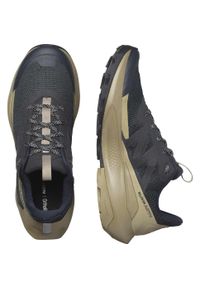 salomon - Buty trekkingowe męskie Elixir Activ. Kolor: beżowy, wielokolorowy, niebieski. Sport: turystyka piesza