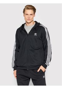 Adidas - adidas Bluza adicolor Classics HB9512 Czarny Standard Fit. Kolor: czarny. Materiał: bawełna