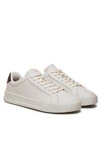 TOMMY HILFIGER - Tommy Hilfiger Sneakersy Court Better Lth FM0FM05322 Écru. Materiał: skóra