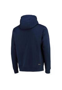 Nike - Męska Bluza Z Kapturem PSG. Typ kołnierza: kaptur. Kolor: niebieski