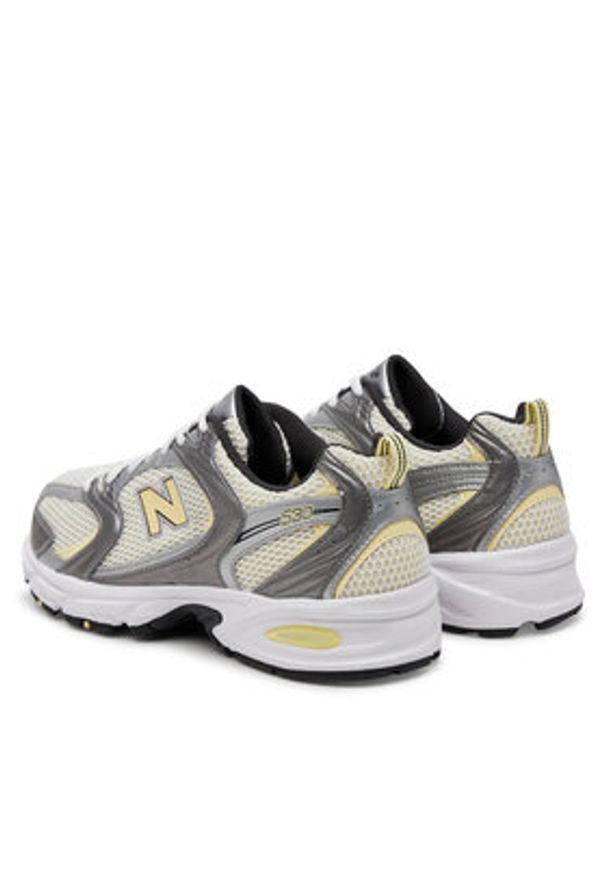New Balance Sneakersy U530ADG Srebrny. Kolor: srebrny. Materiał: skóra