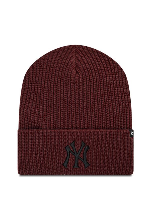 47 Brand Czapka Mlb New York Yankees B-UPRCT17ACE-KM Bordowy. Kolor: czerwony. Materiał: materiał