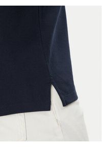 Calvin Klein Jeans Polo LV040EM269 Granatowy Regular Fit. Typ kołnierza: polo. Kolor: niebieski. Materiał: bawełna #4