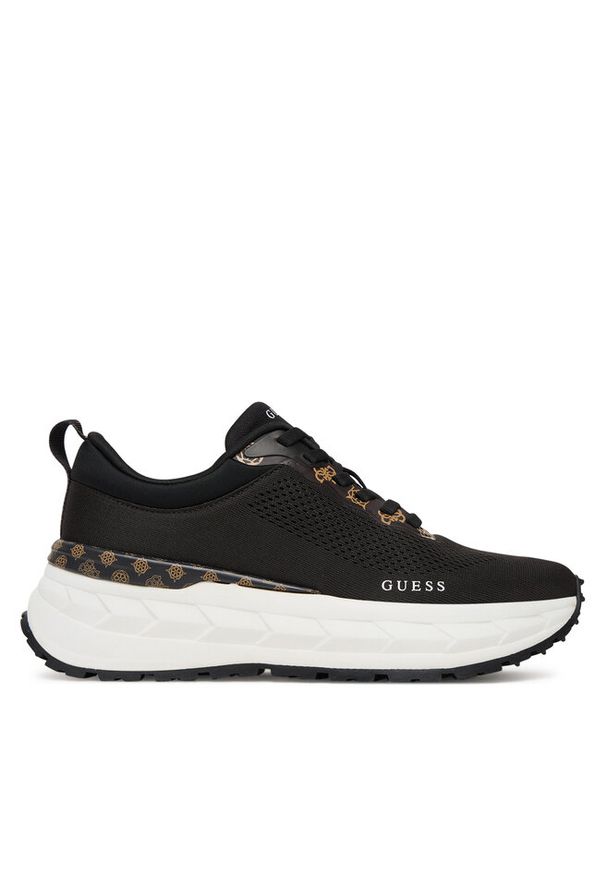 Sneakersy Guess. Kolor: czarny