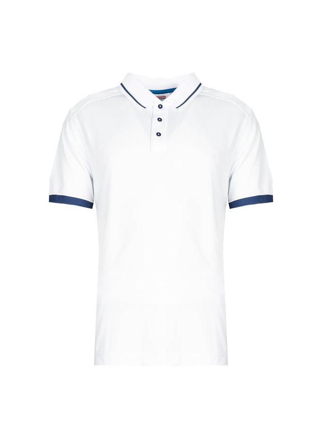 Invicta Koszulka Polo | 4452253 / U | Mężczyzna | Biały. Okazja: na co dzień. Typ kołnierza: polo. Kolor: biały. Materiał: poliester. Długość rękawa: krótki rękaw. Wzór: aplikacja. Styl: casual, klasyczny