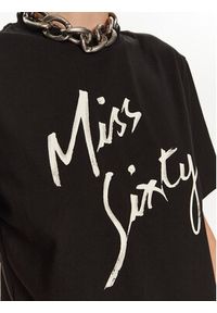 Miss Sixty T-Shirt 6L3SJ3780000 Czarny Regular Fit. Kolor: czarny. Materiał: bawełna #4