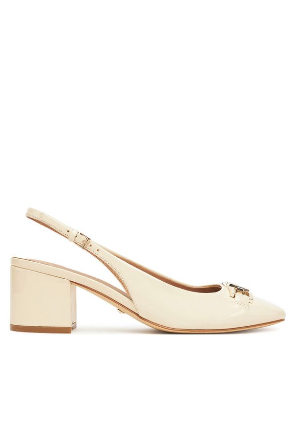 Czółenka Guess. Kolor: beżowy