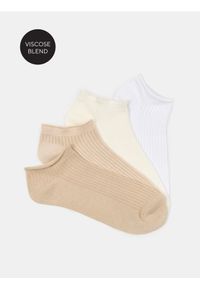 Sinsay - Skarpetki z wiskozą 4 pack - wielobarwny. Materiał: wiskoza #1