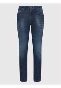 Karl Lagerfeld - KARL LAGERFELD Jeansy 265840 500899 Granatowy Regular Fit. Kolor: niebieski #5