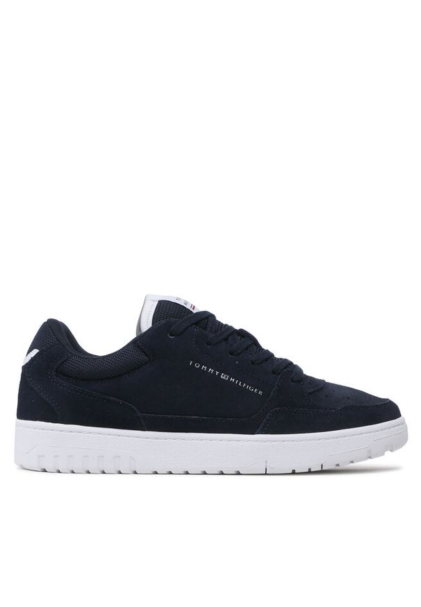 TOMMY HILFIGER - Sneakersy Tommy Hilfiger. Kolor: niebieski