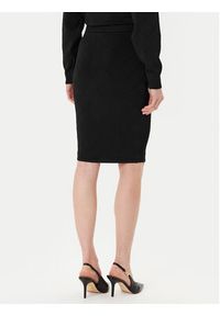 Marciano Guess Spódnica midi 5YGD29 5036Z Czarny Slim Fit. Kolor: czarny. Materiał: wiskoza