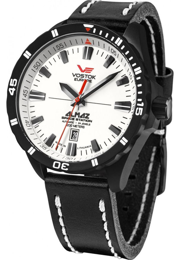 Zegarek Vostok Europe Zegarek męski Vostok Europe NH35A-320C680 czarny. Kolor: czarny