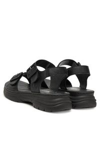 Rieker Sandały 66680-00 Czarny. Kolor: czarny. Materiał: skóra, syntetyk #2