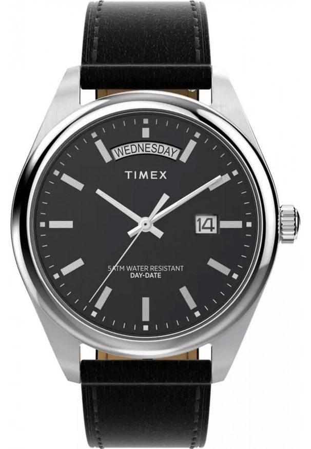 Zegarek Timex Zegarek męski Timex TW2W57400 czarny. Kolor: czarny