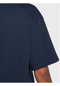 New Balance T-Shirt Unisex UT21503 Granatowy Relaxed Fit. Kolor: niebieski. Materiał: bawełna #4