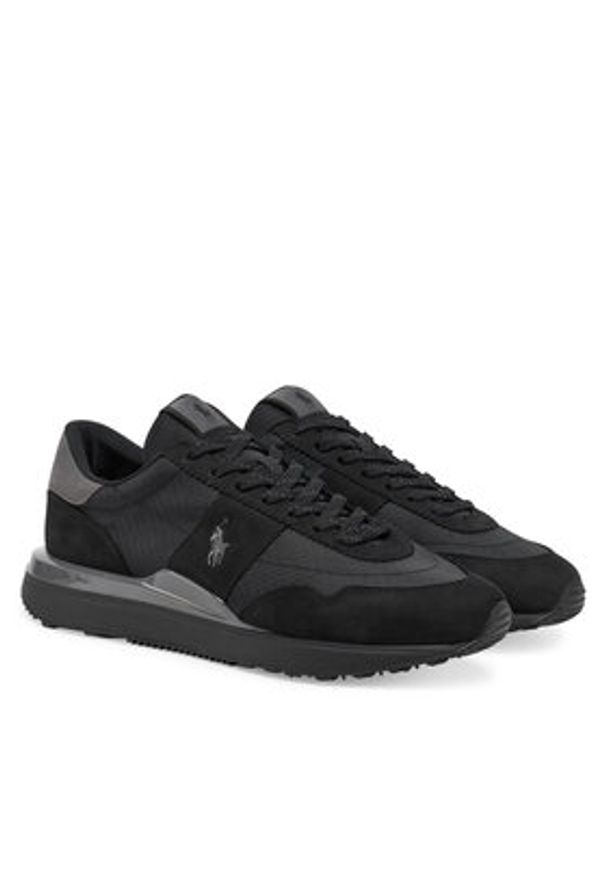 Polo Ralph Lauren Sneakersy Train 89 Pp 809965080002 Czarny. Kolor: czarny. Materiał: skóra