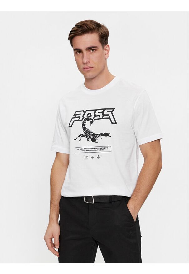 BOSS - Boss T-Shirt Tescorpion 50510648 Biały Regular Fit. Kolor: biały. Materiał: bawełna