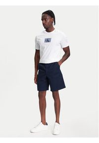 Calvin Klein Jeans Szorty materiałowe LV040EM618 Granatowy Regular Fit. Kolor: niebieski. Materiał: bawełna