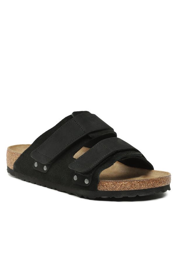 Birkenstock Klapki Uji 1024810 Czarny. Kolor: czarny