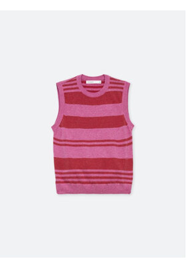 Americanos Kamizelka Cambridge Kolorowy Slim Fit. Materiał: bawełna. Wzór: kolorowy