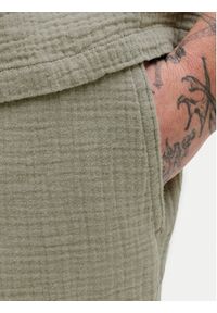 Jack & Jones Szorty materiałowe Jaiden 12274758 Khaki Relaxed Fit. Kolor: brązowy. Materiał: bawełna #3