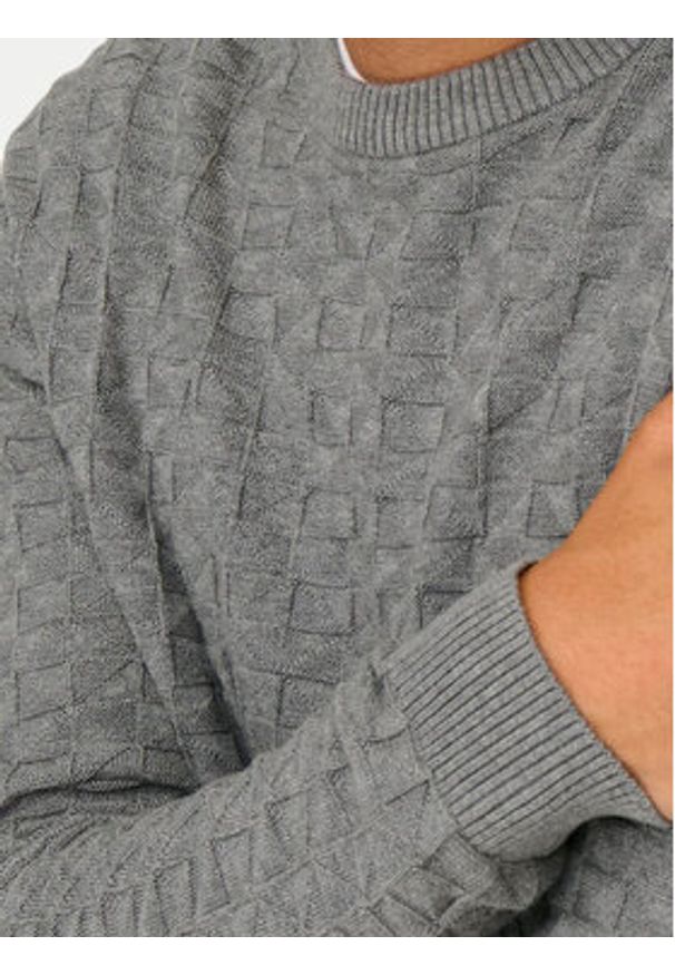 Only & Sons Sweter 22026559 Szary Regular Fit. Kolor: szary. Materiał: bawełna