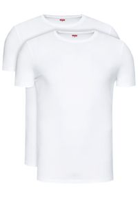 Levi's® Komplet 2 t-shirtów 905055001 Biały Regular Fit. Kolor: biały. Materiał: bawełna #1