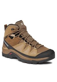 salomon - Salomon Trekkingi Quest Rove GORE-TEX L47181400 Brązowy. Kolor: brązowy. Materiał: zamsz, skóra. Technologia: Gore-Tex. Sport: turystyka piesza #6