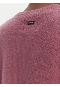 RVCA Kardigan EVJSW03002 Fioletowy Relaxed Fit. Kolor: fioletowy. Materiał: syntetyk #4