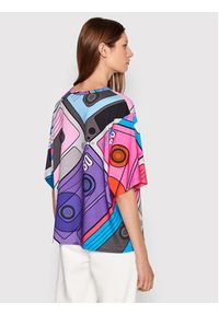 Ice Play T-Shirt 22I U2M0 F102 6324 S741 Kolorowy Relaxed Fit. Materiał: bawełna. Wzór: kolorowy #4