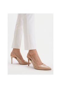 Szpilki Nine West. Kolor: beżowy. Obcas: na szpilce #1