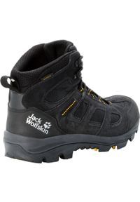 Buty do chodzenia męskie Jack Wolfskin Vojo 3 Texapore Mid. Wysokość cholewki: za kostkę. Zapięcie: sznurówki. Kolor: czarny, wielokolorowy. Materiał: syntetyk, materiał. Szerokość cholewki: normalna. Sport: turystyka piesza