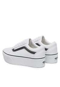 Vans Tenisówki Ua Old Skool Stackform VN0A7Q5MTWB1 Biały. Kolor: biały. Materiał: skóra