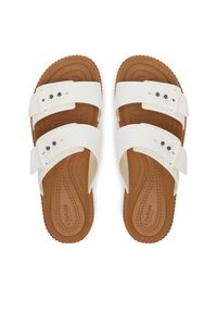 Crocs Klapki Brooklyn Woven Buckle 209978 Biały. Kolor: biały #6