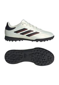 Adidas - Buty adidas Copa Pure.2 League Tf Jr IE7527 białe. Kolor: biały. Materiał: guma, syntetyk, skóra, materiał. Szerokość cholewki: normalna. Sport: piłka nożna